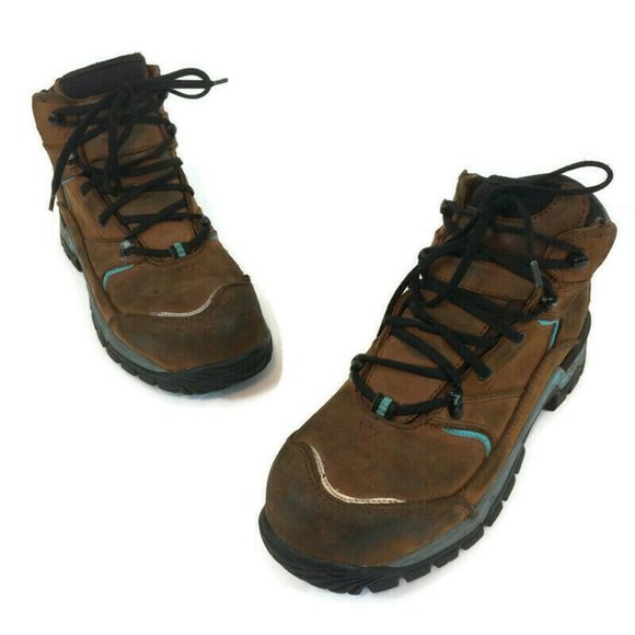 Red Wing Womens Steel Toe Leather Work Boots Waterproof ASTM F 2413-11 Size 7.5 - Picture 4 of 12